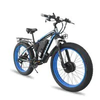 Land Cruiser – 26 inch e-bike, 48v, 23ah, 2000W, 1000W, dual motors, 26x4.0, wide tires, high.