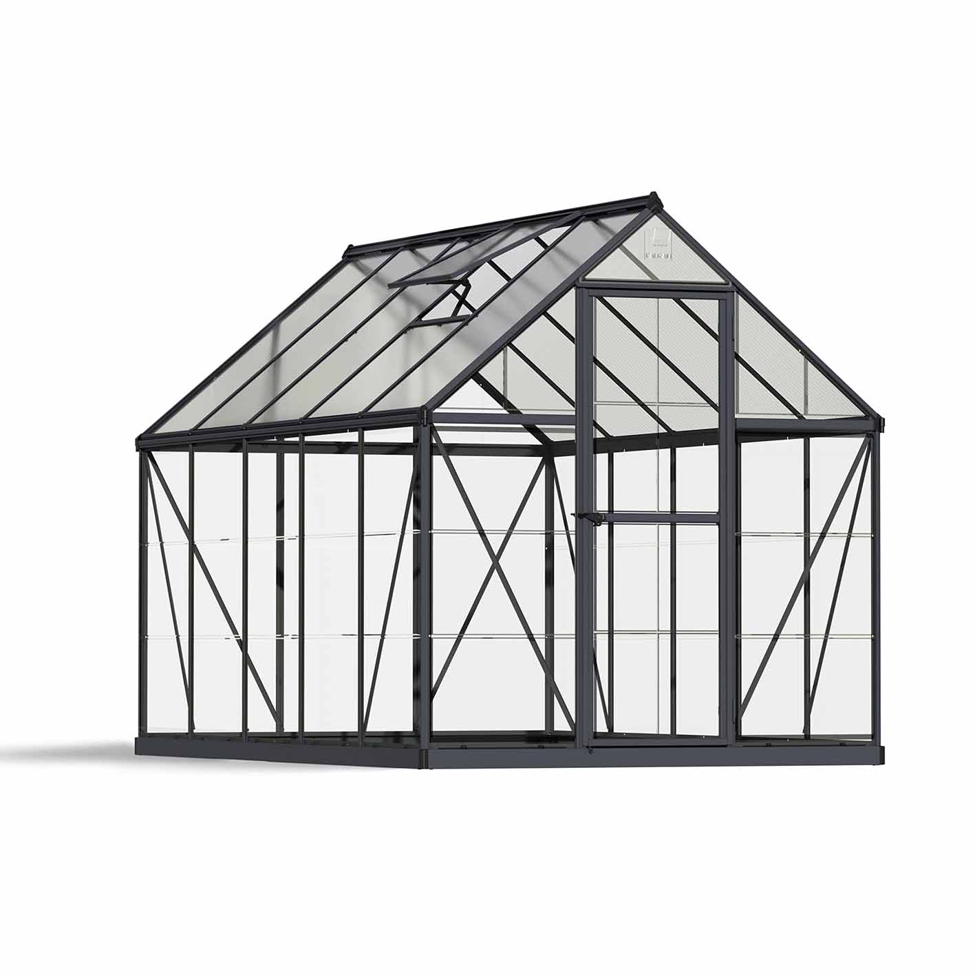 Palram Canopia Hybrid Greenhouse 6x12 Green