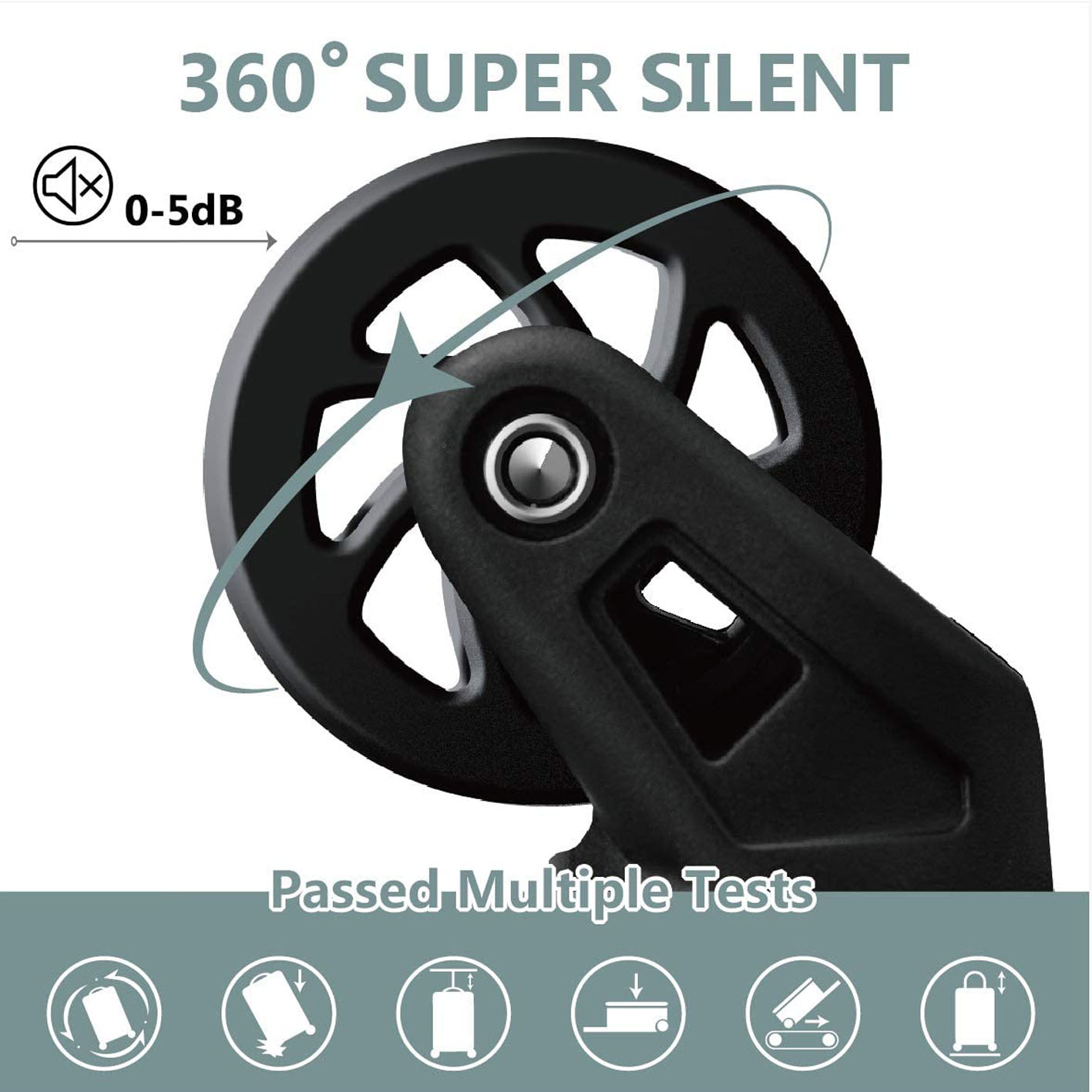 Hipack Prime Suitcases Hardside Luggage with Spinner Wheels, Red, 3-Piece Set (20/24/28)