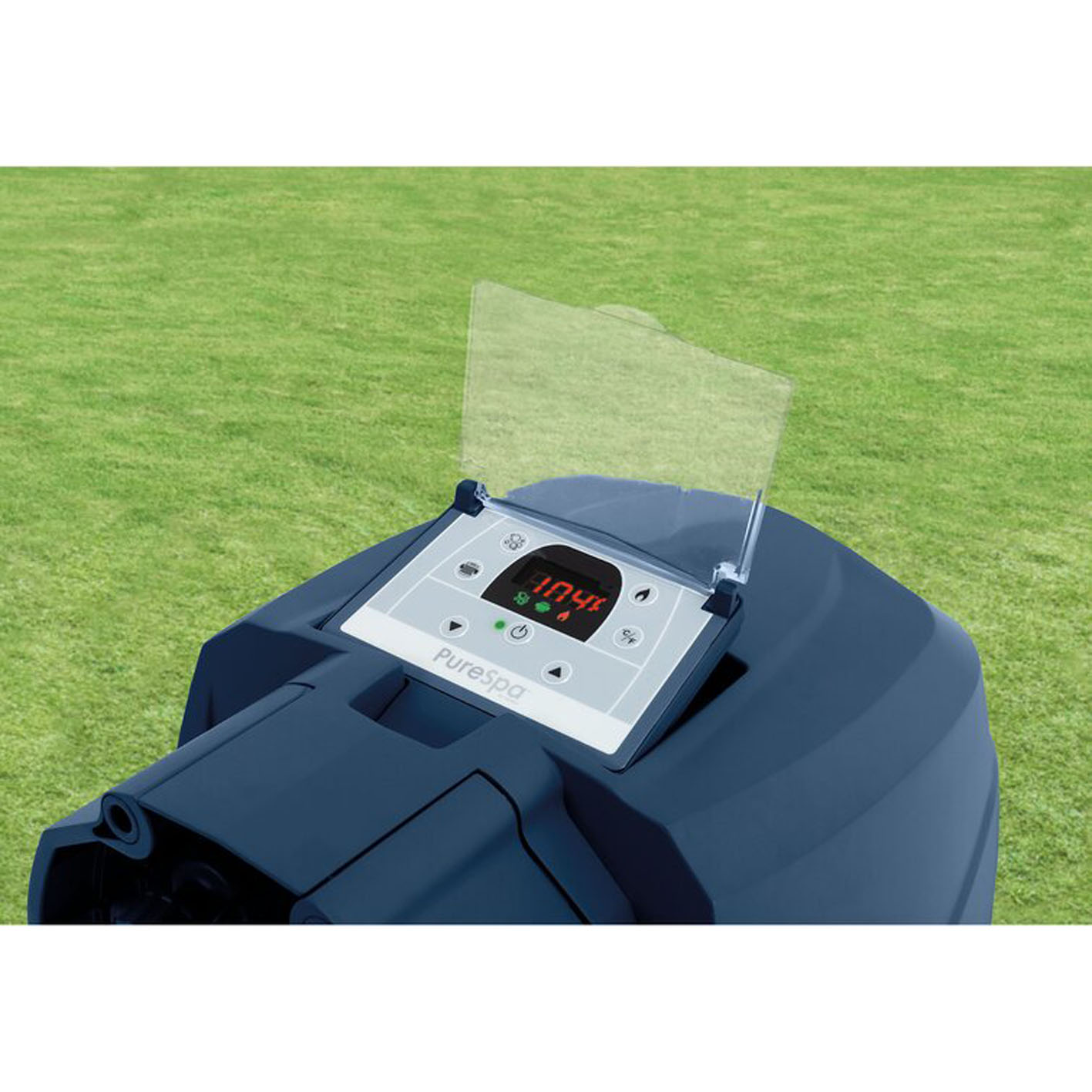 INTEX 28425E 77in PureSpa Inflatable Spa, 6Person, Tan 77in / 6Person Spa Only