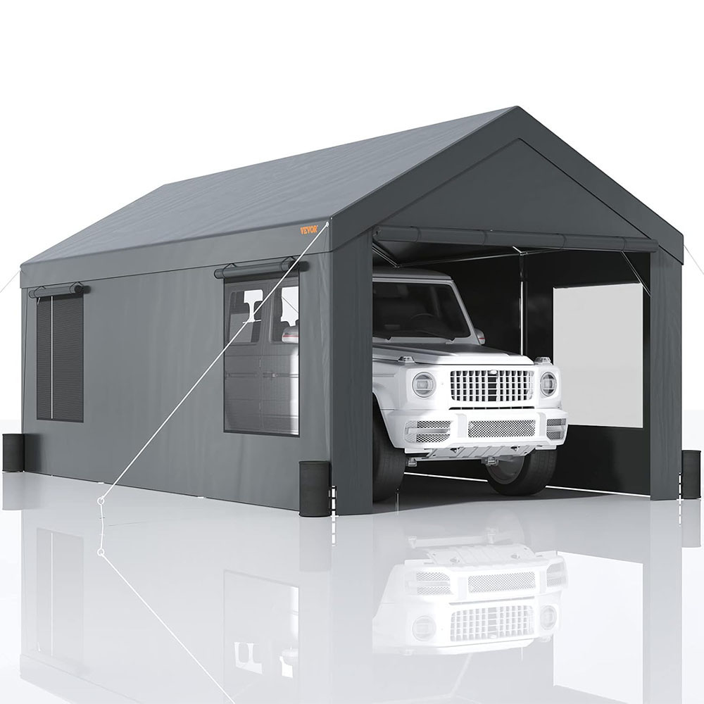 VEVOR Carport 12'x20' Heavy Duty Portable Garage, Upgraded Extra Large Car Canopy
