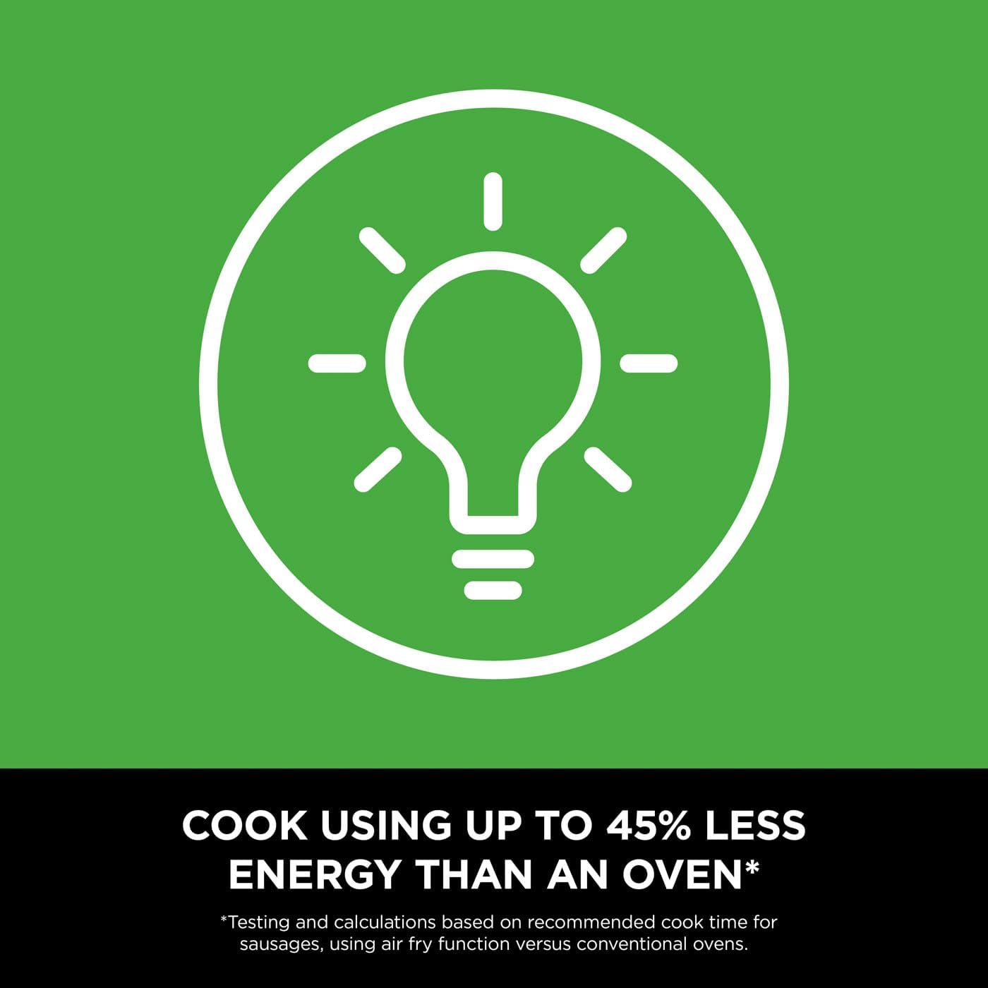 Ninja Foodi FlexDrawer Air Fryer, Dual Zone with Removable Divider, Large 10.4 Litre Drawer, 7 in 1, AF500UK