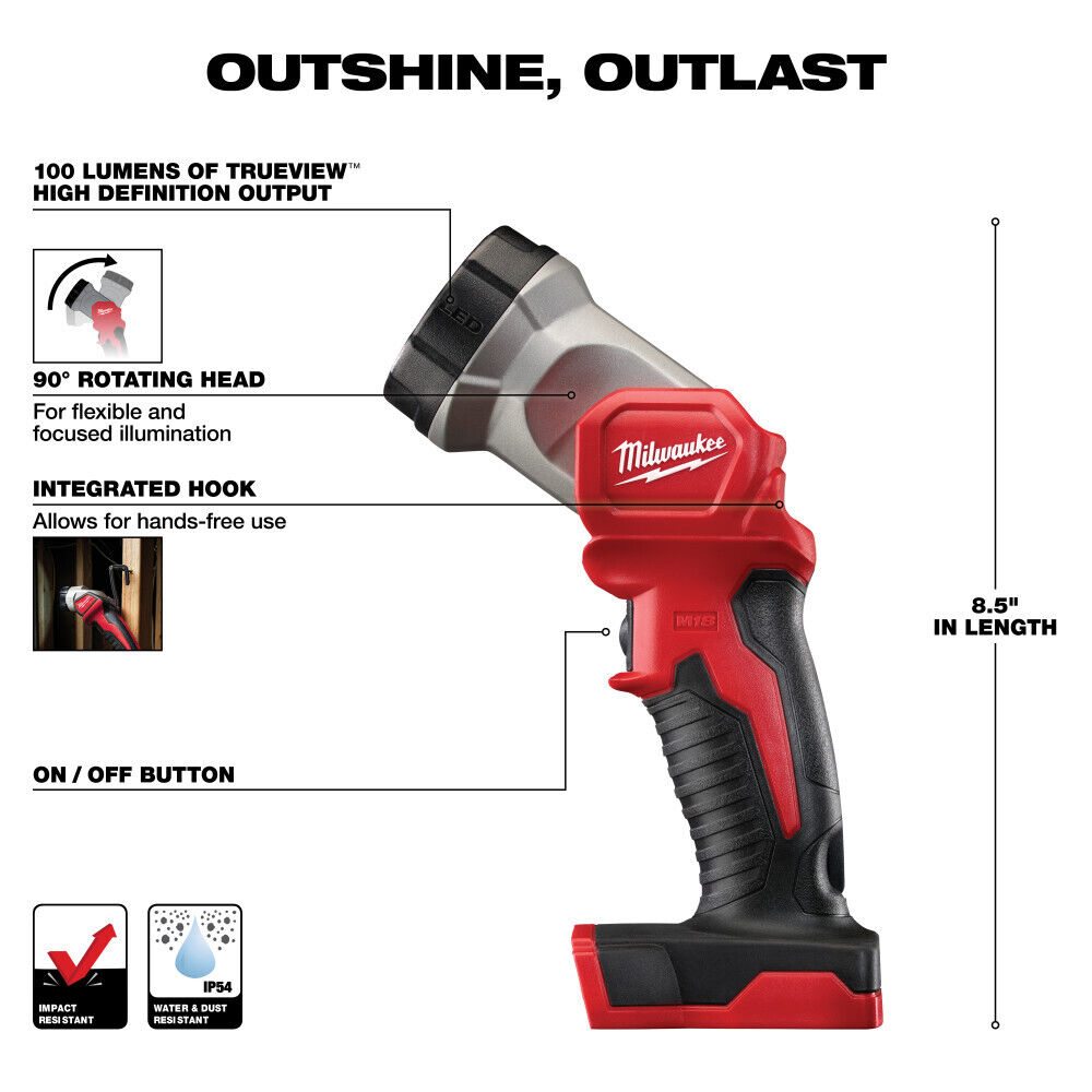 Milwaukee M18 Cordless LITHIUM-ION 6-Tool Combo Kit (2696-26)